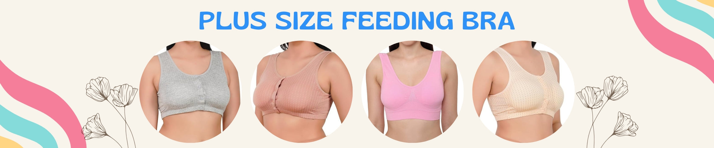 PlusS Size Feeding Bra