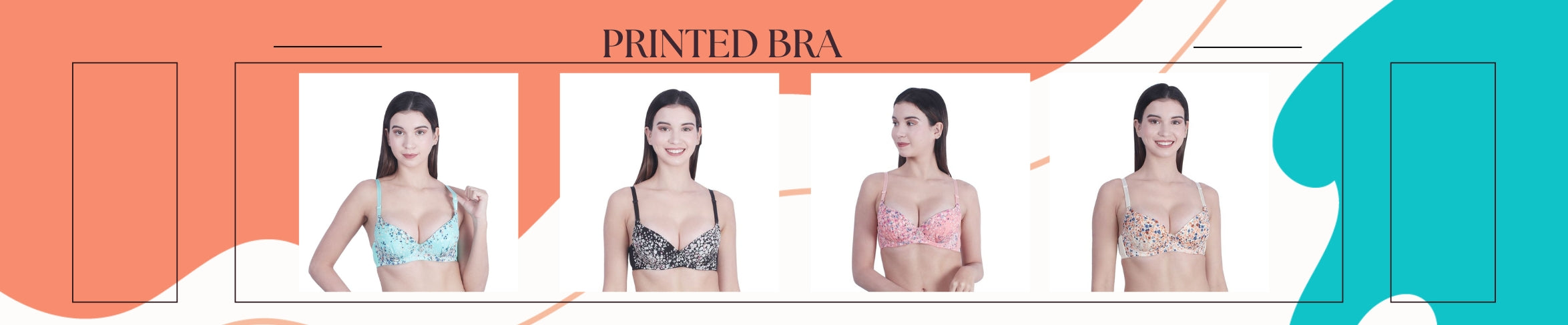 PRINTED BRA