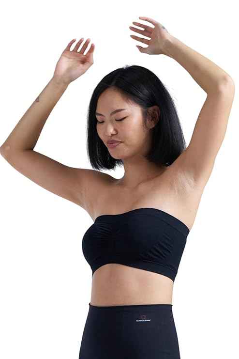 Brachy Half Coverage Lightly Padded All Day Comfort Seamless Rapid Dry Bandeau Tube Bra (Copy)