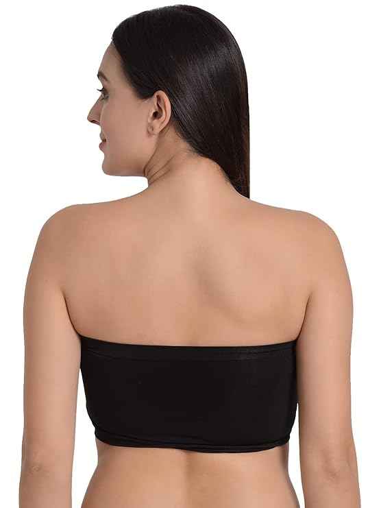 Brachy Half Coverage Lightly Padded All Day Comfort Seamless Rapid Dry Bandeau Tube Bra (Copy)