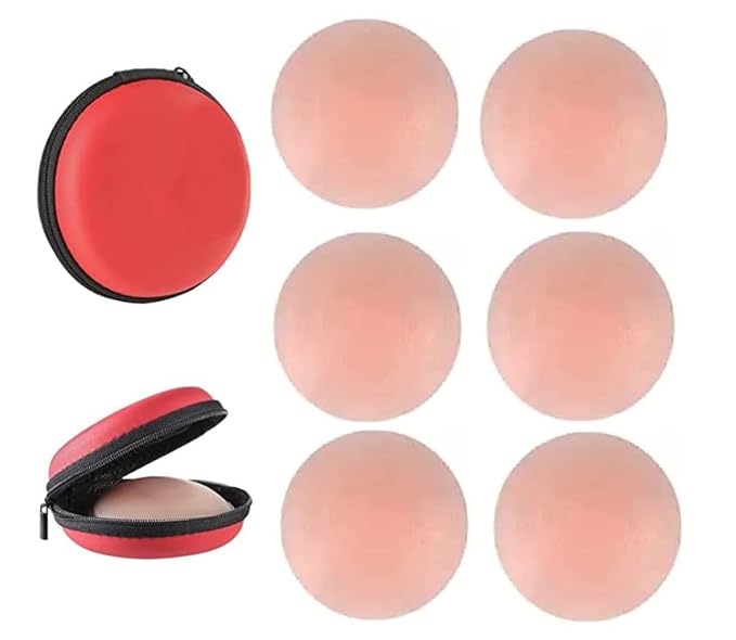 Nude colour nipple cover pad