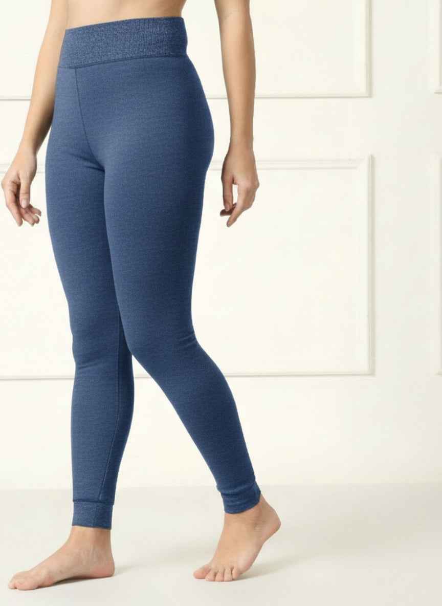 Brachy Women Warm Thermal Woolen Thick Fur Lined Comfortable Winter Thigh-High Waist Skinny Fit Full Legs Stockings