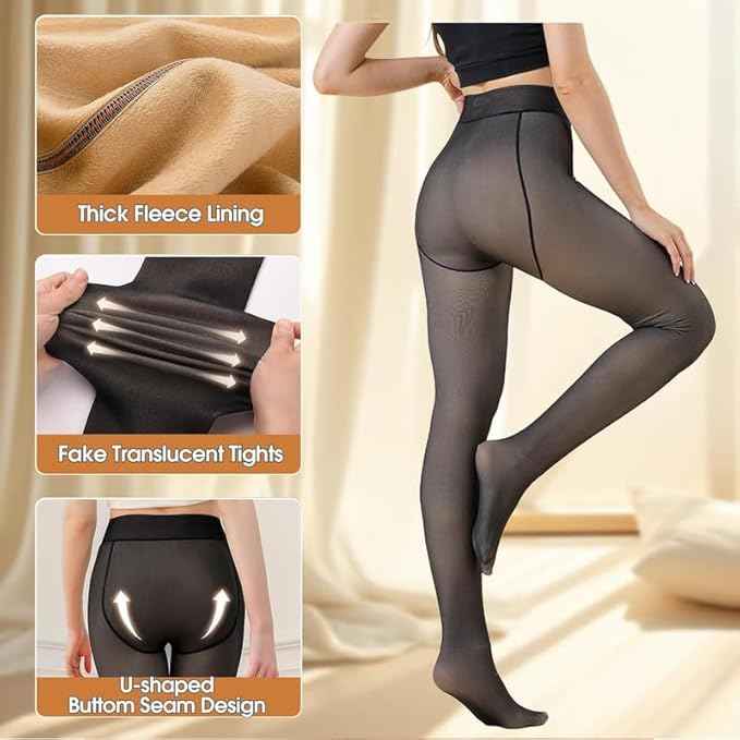 Tights for Girls | Thermal Fur Stockings