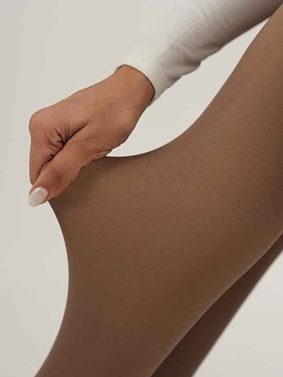 Soft Touch Thermal Leggings for Women – Ultra-Warm Fleece Lined Skinny Tights, Cozy Winter Thermal Pants,