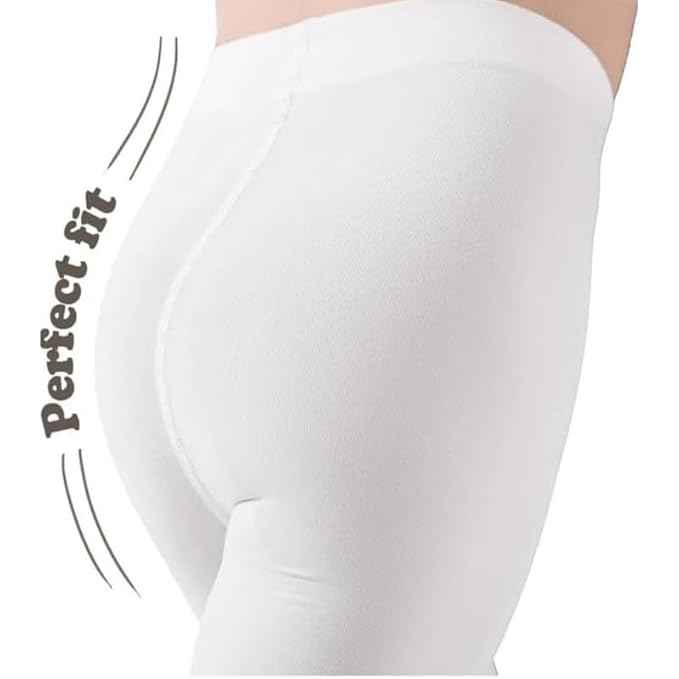 Brachy Girls Pack Of 2 Girls Thermal Tights | Fleece Lined Winter Warm Tights | Soft Stretchable Thermal Leggings for Stretch Fit Tights Pantyhose Stockings | Ideal for Ballet Dancing Everyday Activity